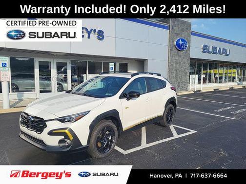 Crystal White Pearl 2025 Subaru Crosstrek Sport