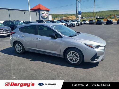 Ice Silver Metallic 2025 Subaru Impreza Base