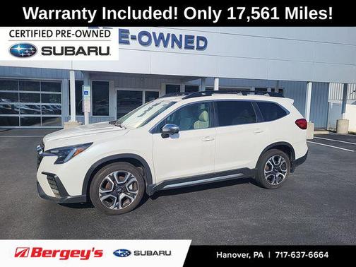Crystal White Pearl 2023 Subaru Ascent Limited 7-Passenger