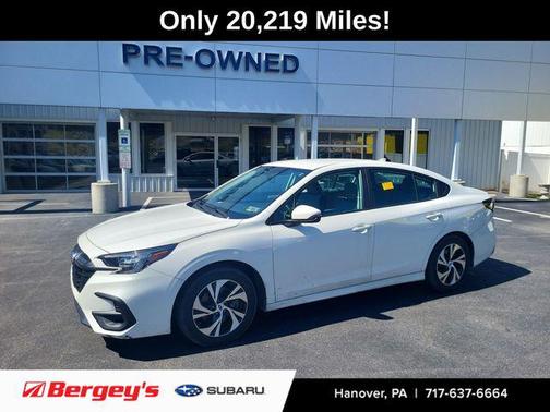 Crystal White Pearl 2024 Subaru Legacy Premium