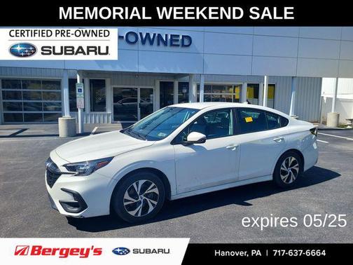 Crystal White Pearl 2024 Subaru Legacy Premium