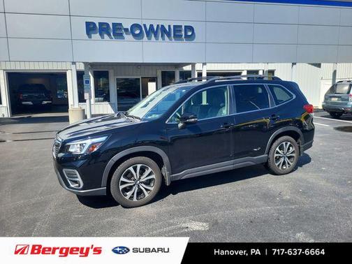 Crystal Black Silica 2019 Subaru Forester Limited