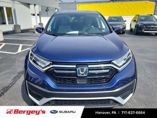 Blue 2022 Honda CR-V Hybrid EX-L