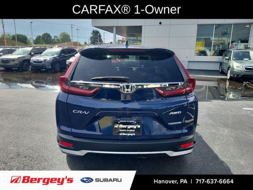 Blue 2022 Honda CR-V Hybrid EX-L