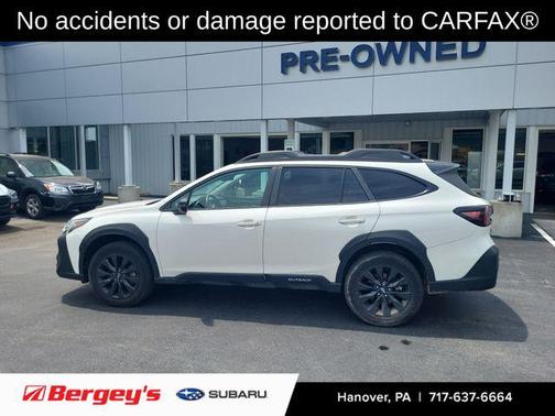 Crystal White Pearl 2024 Subaru Outback Onyx Edition