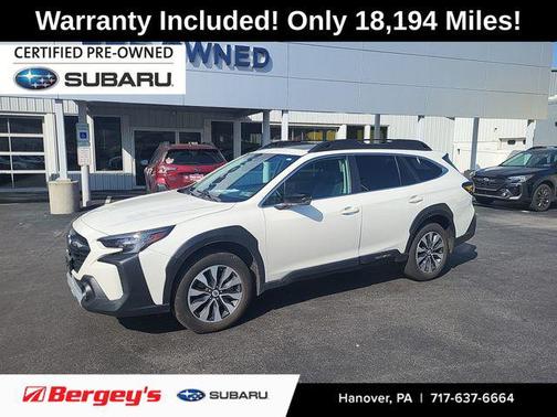 Crystal White Pearl 2024 Subaru Outback Limited