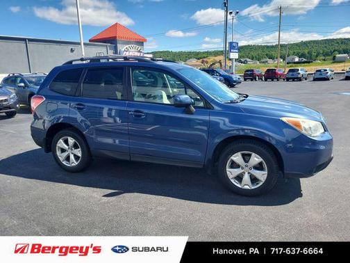Marine Blue Pearl 2014 Subaru Forester 2.5i Premium