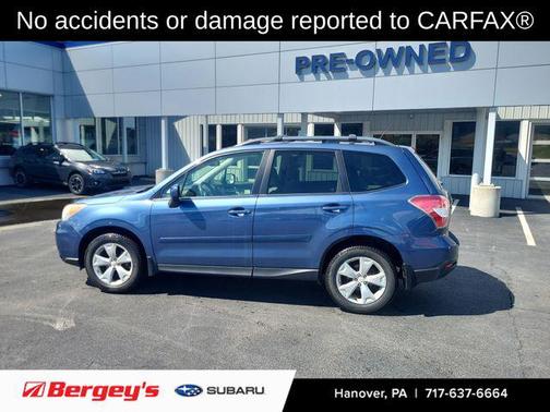Marine Blue Pearl 2014 Subaru Forester 2.5i Premium
