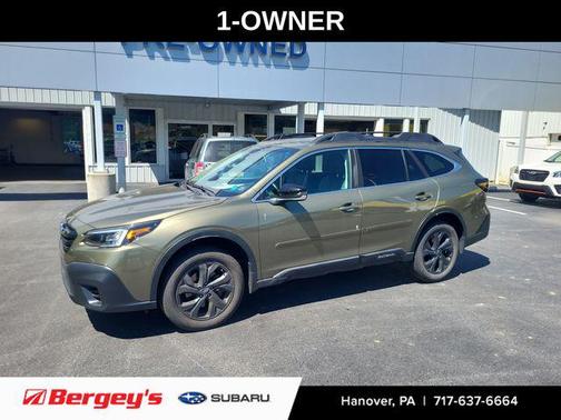 Autumn Green Metallic 2020 Subaru Outback Onyx Edition XT