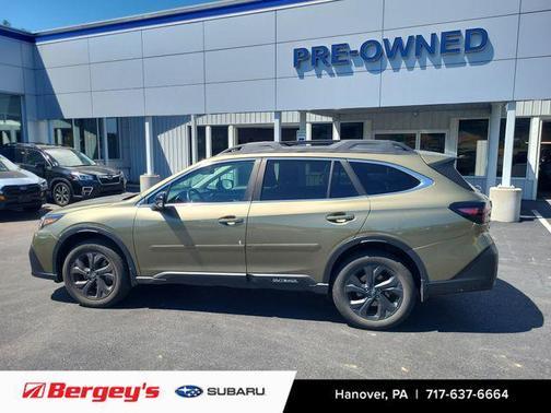 Autumn Green Metallic 2020 Subaru Outback Onyx Edition XT