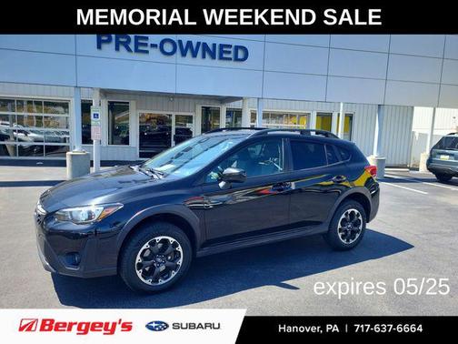 Crystal Black Silica 2021 Subaru Crosstrek Premium