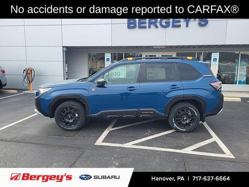 Geyser Blue 2026 Subaru Forester Wilderness