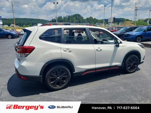 Crystal White Pearl 2023 Subaru Forester Sport