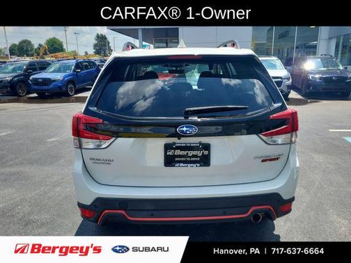 Crystal White Pearl 2023 Subaru Forester Sport
