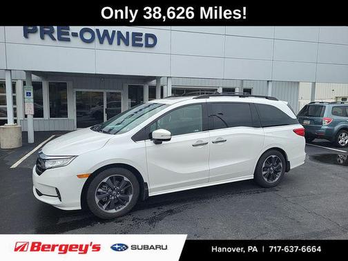 Platinum White Pearl 2022 Honda Odyssey Elite