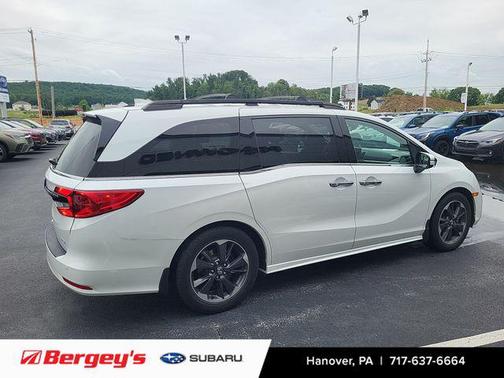 Platinum White Pearl 2022 Honda Odyssey Elite