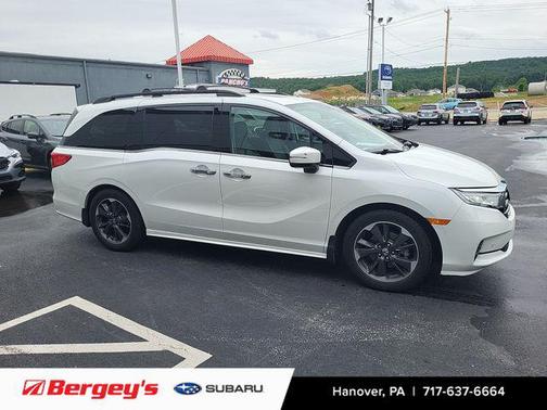 Platinum White Pearl 2022 Honda Odyssey Elite