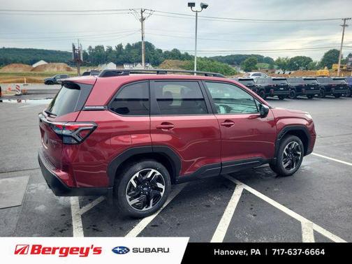 Crimson Red Pearl 2026 Subaru Forester Hybrid Premium