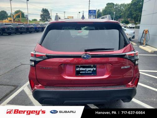 Crimson Red Pearl 2026 Subaru Forester Hybrid Premium