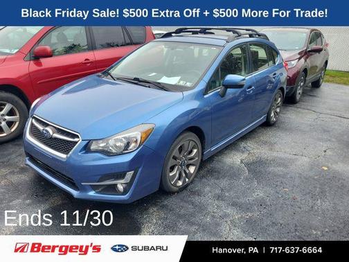 2016 Subaru Impreza 2.0i Sport Limited