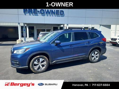 Abyss Blue Pearl 2020 Subaru Ascent Premium 8-Passenger