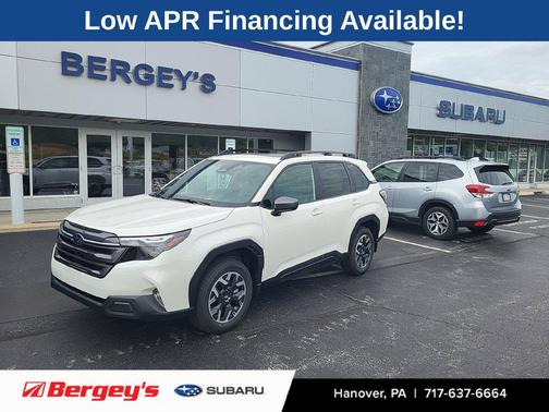 Crystal White Pearl 2026 Subaru Forester Premium