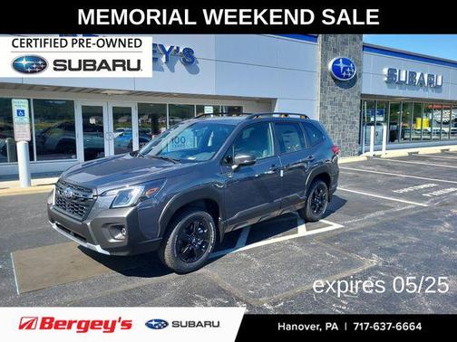Magnetite Gray Metallic 2025 Subaru Forester Wilderness
