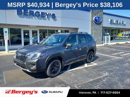 Magnetite Gray Metallic 2025 Subaru Forester Wilderness SUV