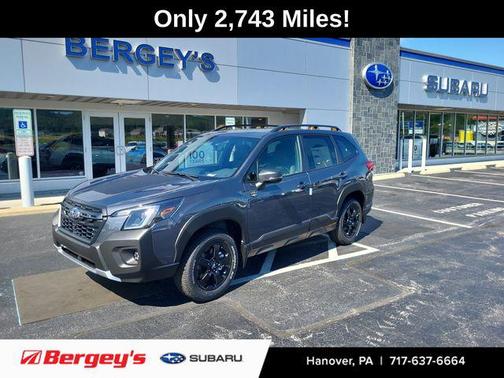 Magnetite Gray Metallic 2025 Subaru Forester Wilderness
