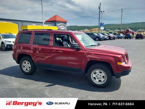 Deep Cherry Red Crystal Pearlcoat 2017 Jeep Patriot Sport