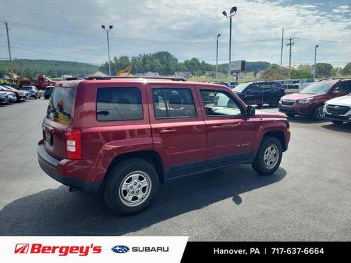 Deep Cherry Red Crystal Pearlcoat 2017 Jeep Patriot Sport