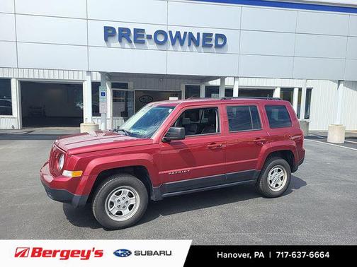 Deep Cherry Red Crystal Pearlcoat 2017 Jeep Patriot Sport