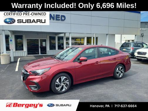Crimson Red Pearl 2025 Subaru Legacy Premium