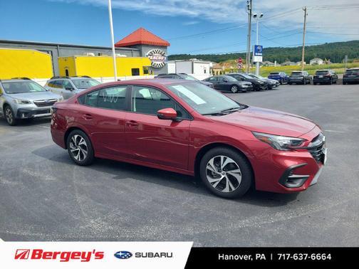 Crimson Red Pearl 2025 Subaru Legacy Premium
