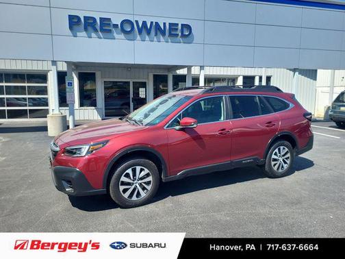 Crimson Red Pearl 2020 Subaru Outback Premium