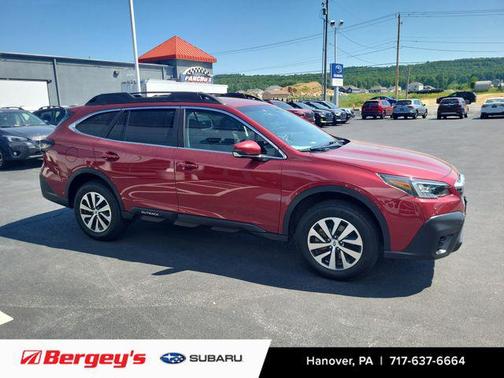 Crimson Red Pearl 2020 Subaru Outback Premium
