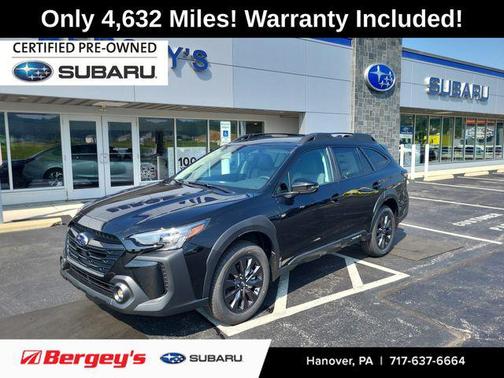 Crystal Black Silica 2025 Subaru Outback Onyx Edition