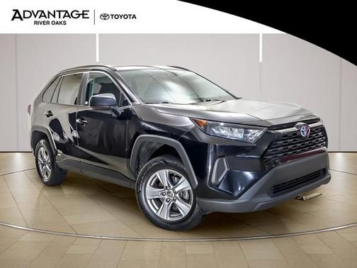 Midnight Black Metallic 2022 Toyota RAV4 Hybrid LE