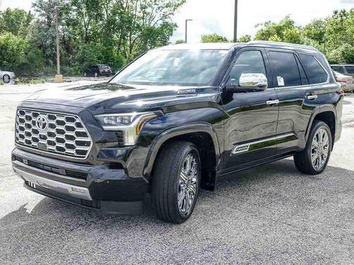 Midnight Black 2026 Toyota Sequoia Capstone