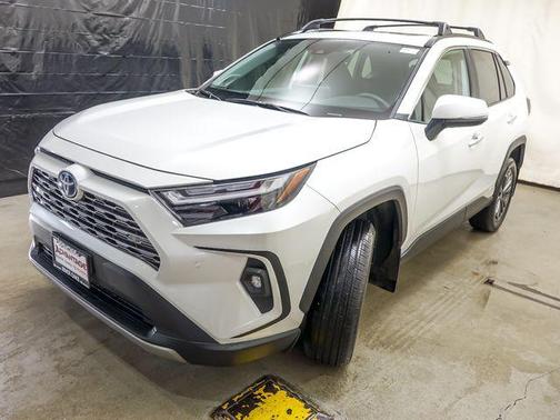 Wind Chill Pearl 2024 Toyota RAV4 Hybrid Limited