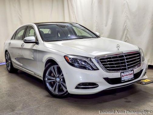 designo Diamond White Metallic 2017 Mercedes-Benz S-Class S 580e 4MATIC