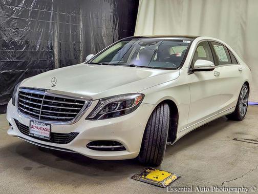 designo Diamond White Metallic 2017 Mercedes-Benz S-Class S 580e 4MATIC
