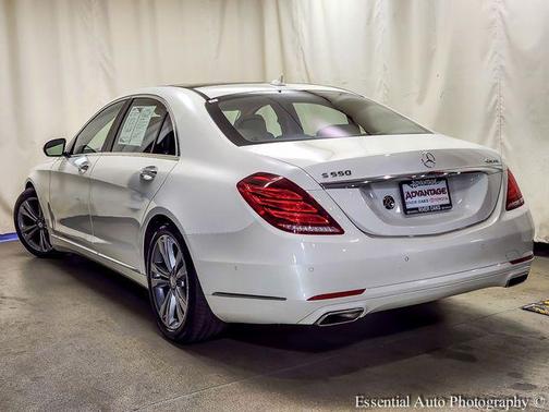 designo Diamond White Metallic 2017 Mercedes-Benz S-Class S 580e 4MATIC