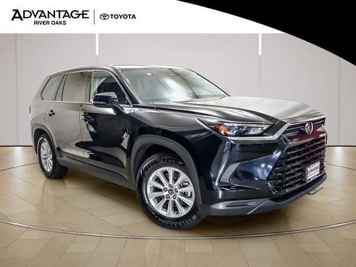 Midnight Black Metallic 2025 Toyota Grand Highlander XLE
