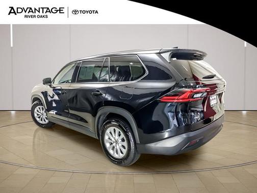 Midnight Black Metallic 2025 Toyota Grand Highlander XLE