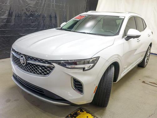 White Frost Tricoat 2023 Buick Envision Avenir
