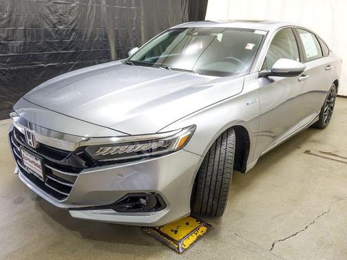 Lunar Silver Metallic 2021 Honda Accord Hybrid Touring