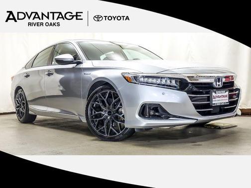 Lunar Silver Metallic 2021 Honda Accord Hybrid Touring