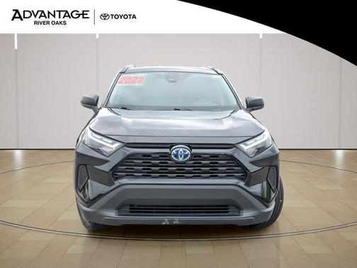 Midnight Black Metallic 2024 Toyota RAV4 Hybrid LE