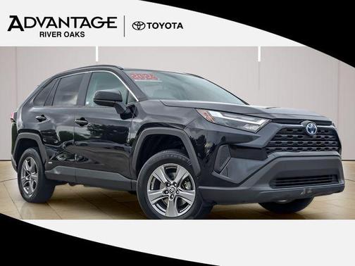 Midnight Black Metallic 2024 Toyota RAV4 Hybrid LE